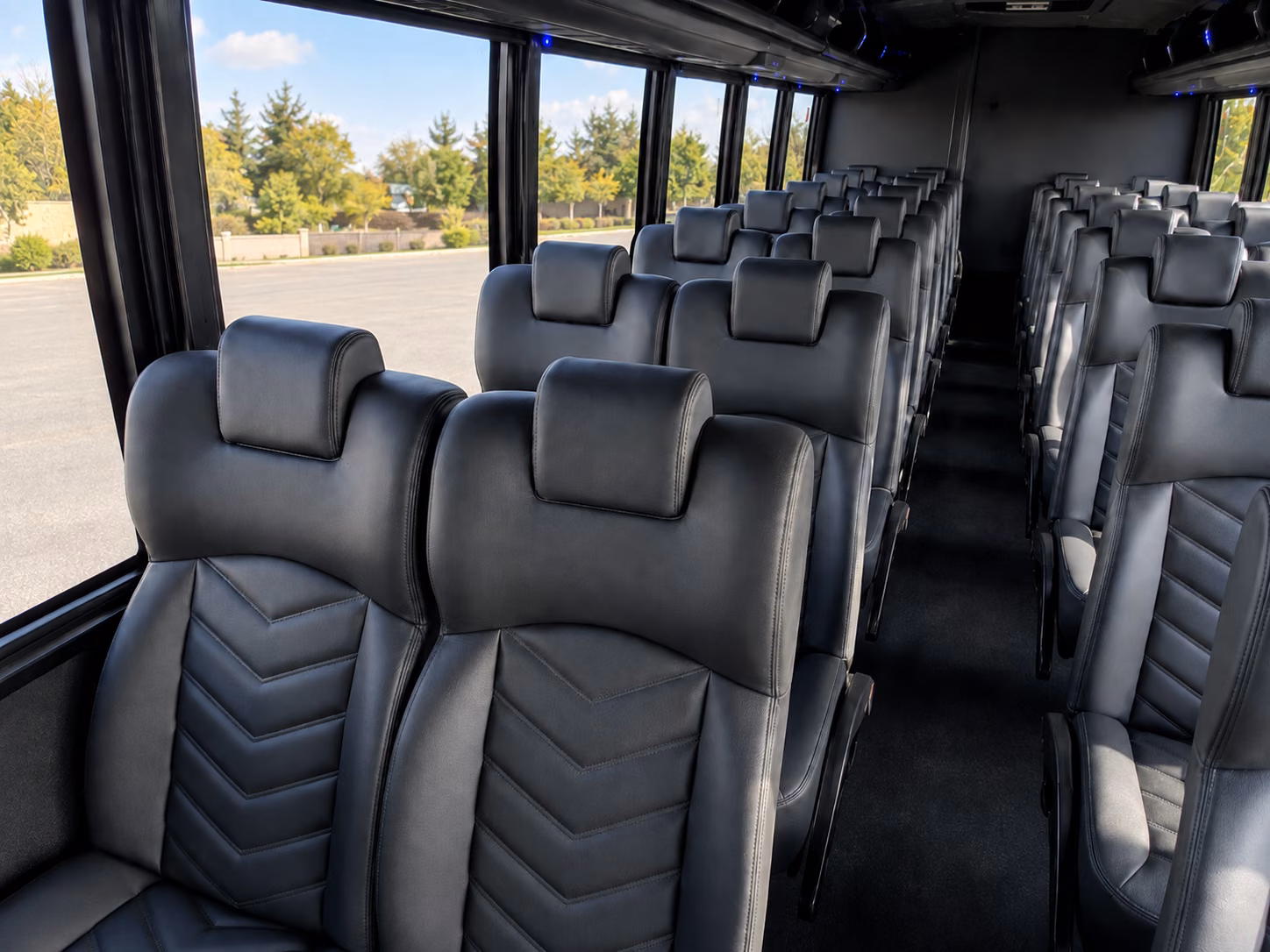 southaven corporate event transportation onboard seating