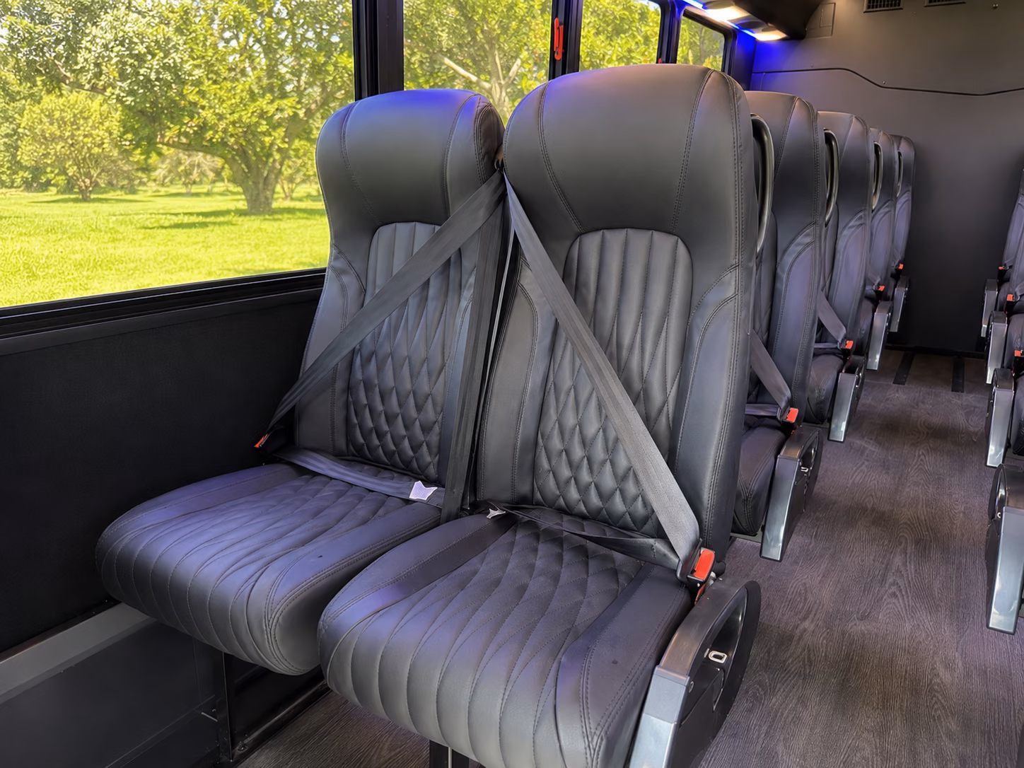southaven school event transportation onboard seating